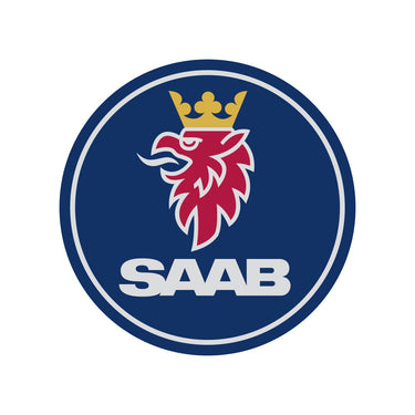 a picture showing the logo of Saab